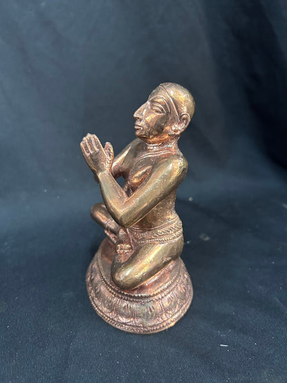 Copper casted idol of Swami Ramanujar / Manvalamamunigal