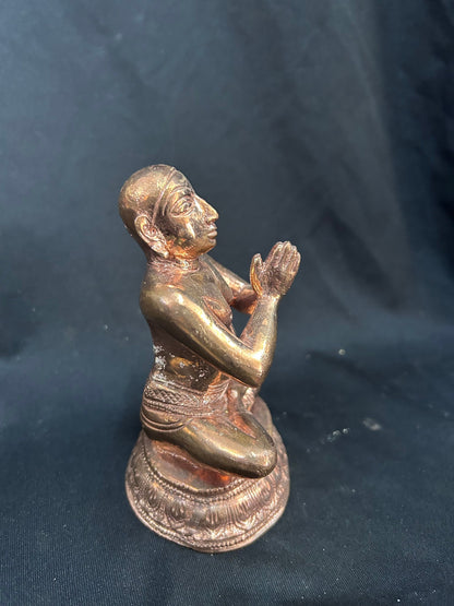 Copper casted idol of Swami Ramanujar / Manvalamamunigal