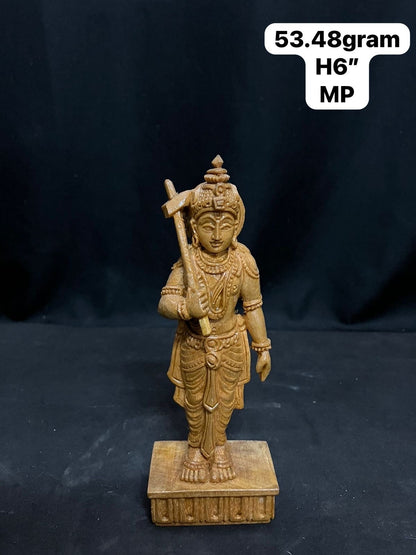 White Teak wooden made Balarama moorthy