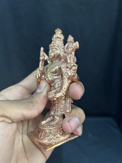 copper casted idol of Hari hara swamy