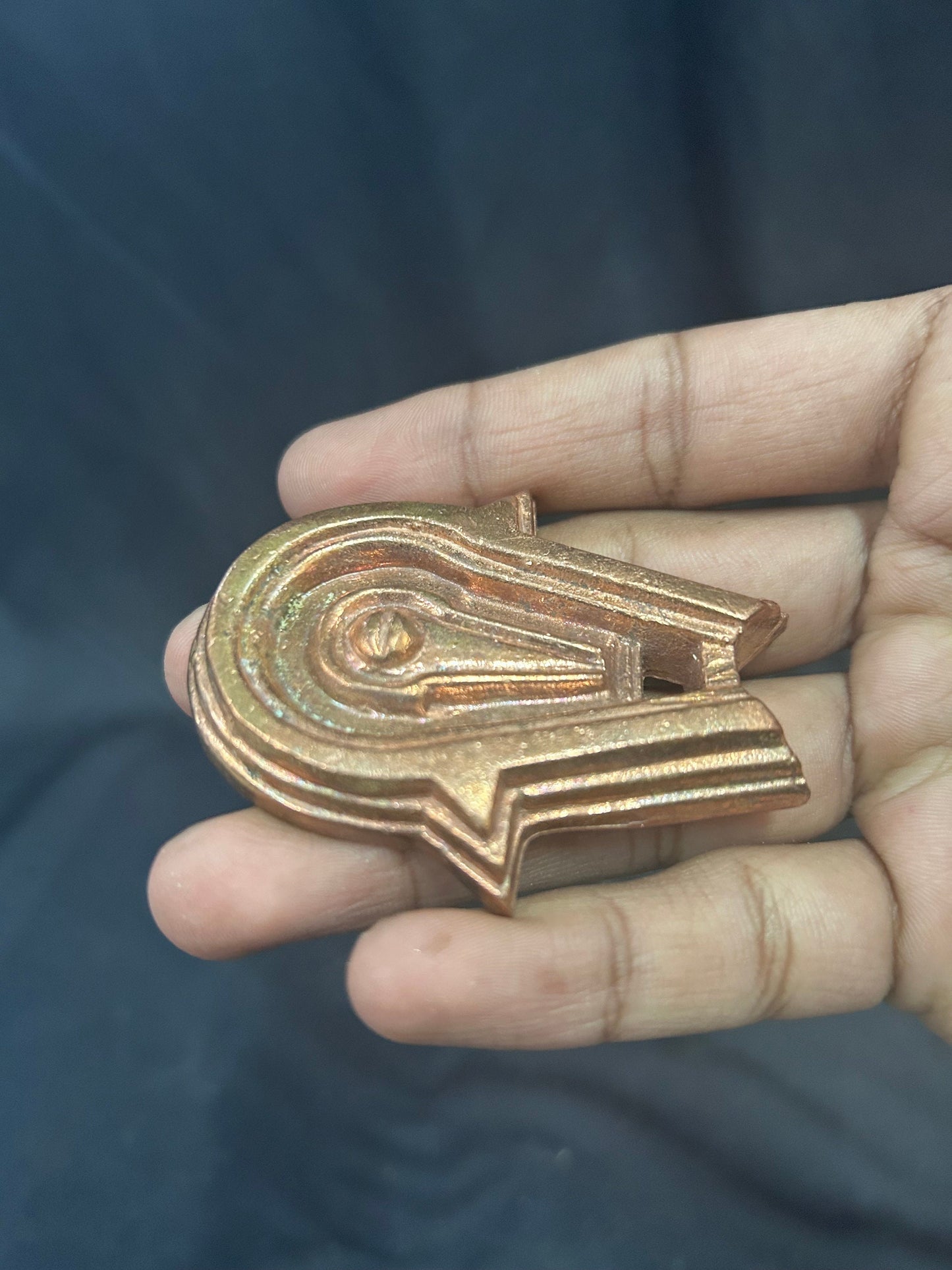 copper casted jyothirlinga