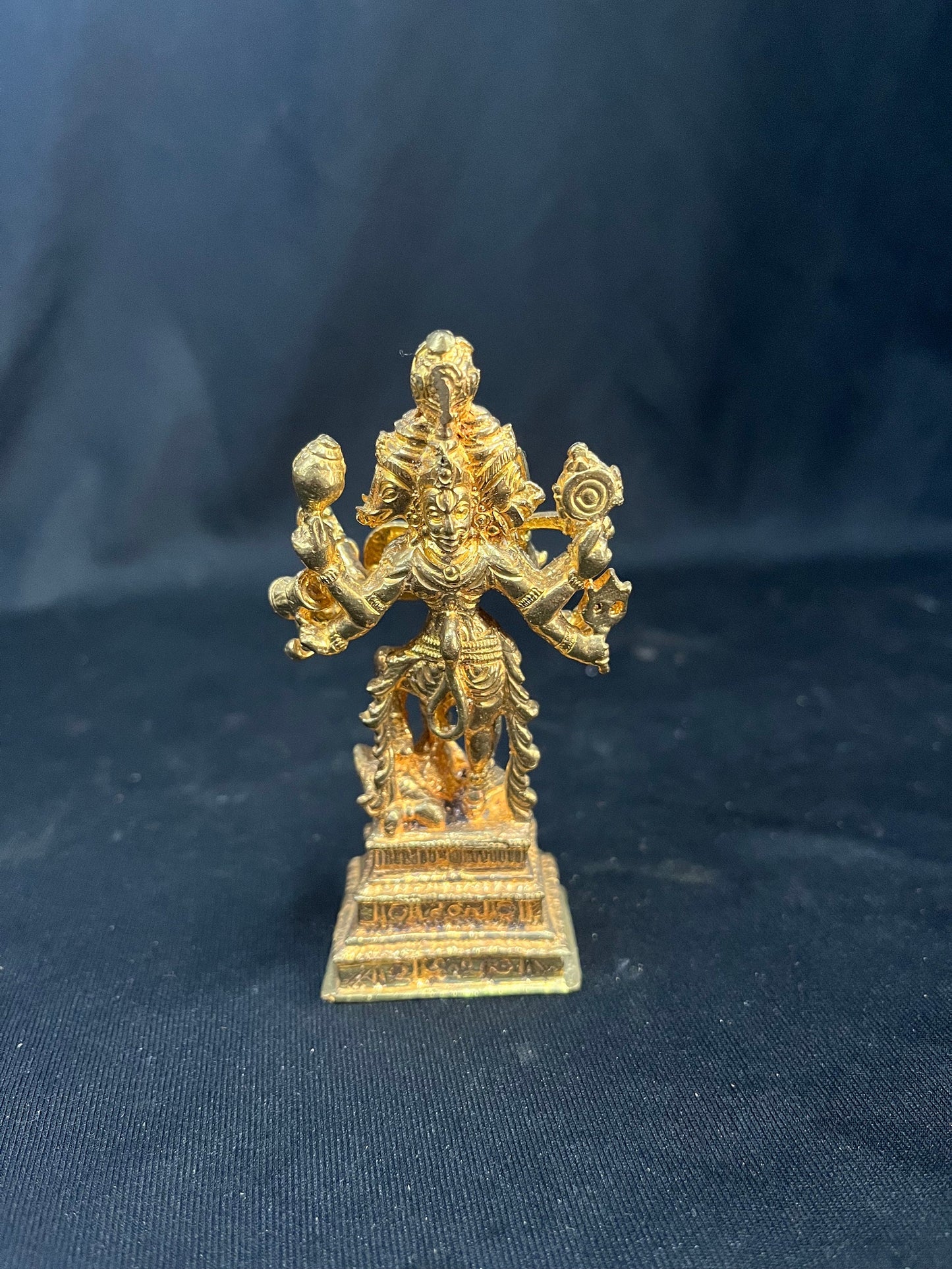 Prasiddh copper idol presents panchaloha idol of panchamukhi hanuman/ 5 face hanuman