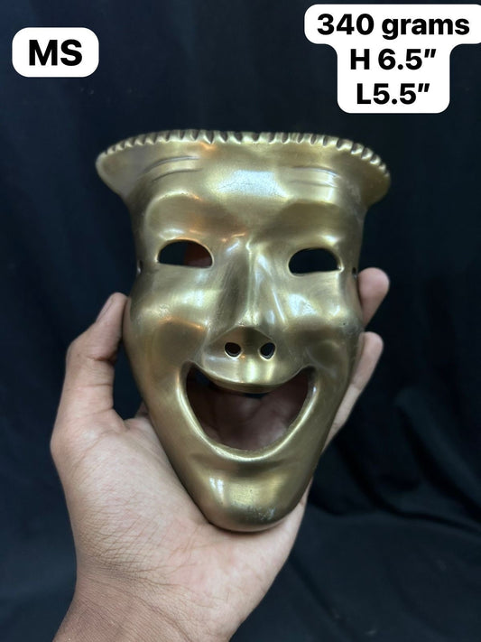 Vintage brass made mask