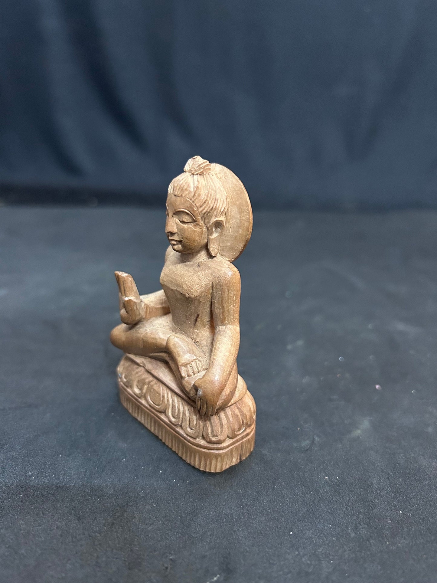 sandalwood made buddha idol