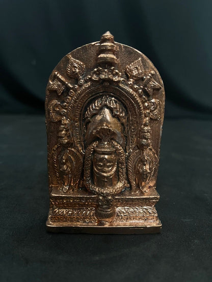 Prasiddh copper idol present copper idol of manjunatha swamy / dharmastala manjunatha swamy