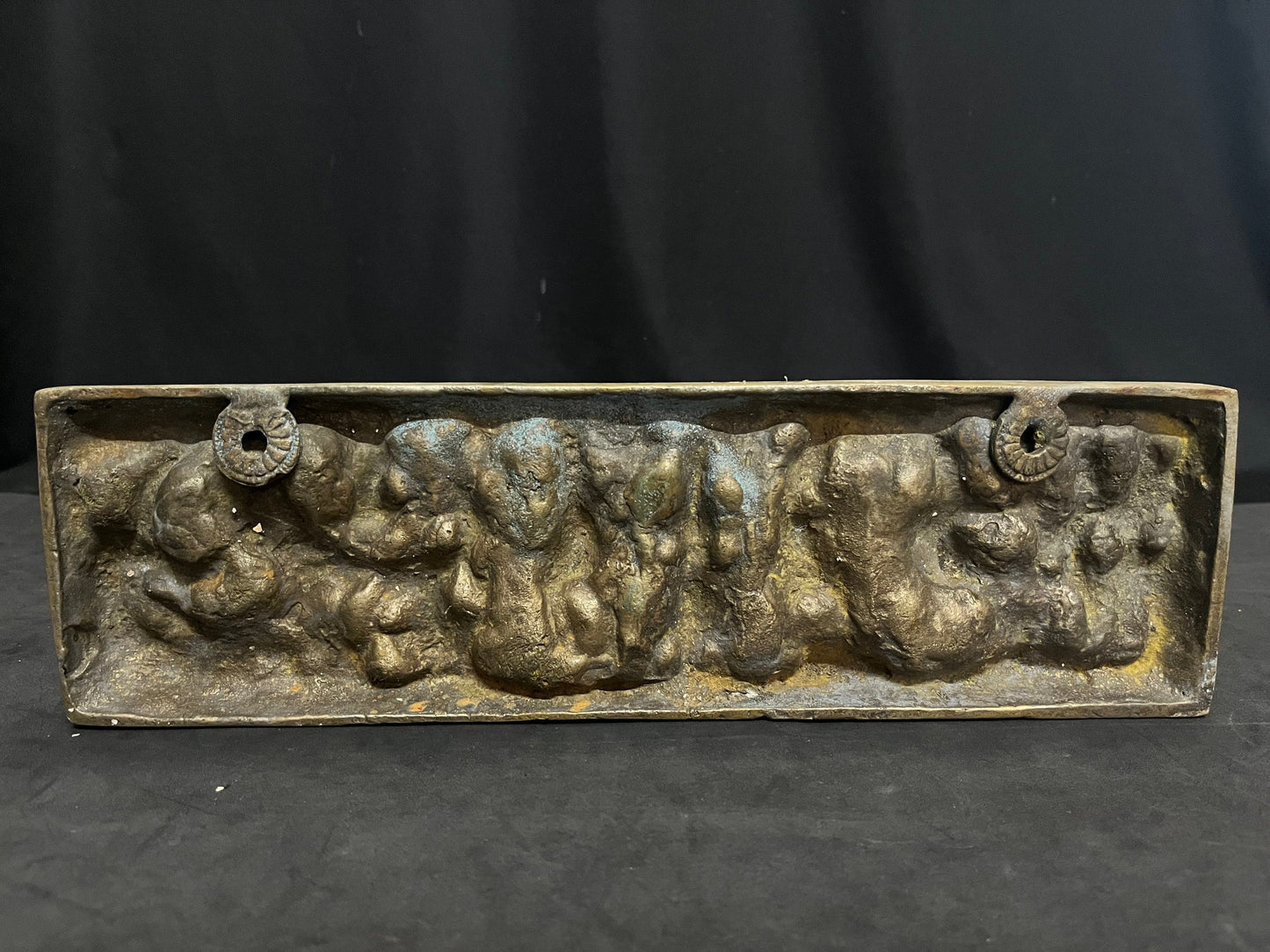 vintage bronze cast erotic art penel