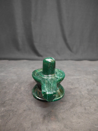 Prasiddh copper idols present Natural Jade made Shiva Linga , perfectly carved