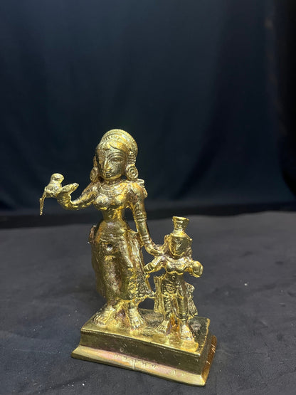 Panchaloha idol of Yashoda krishna