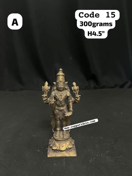 Bronze idol of Srinivasa swamy