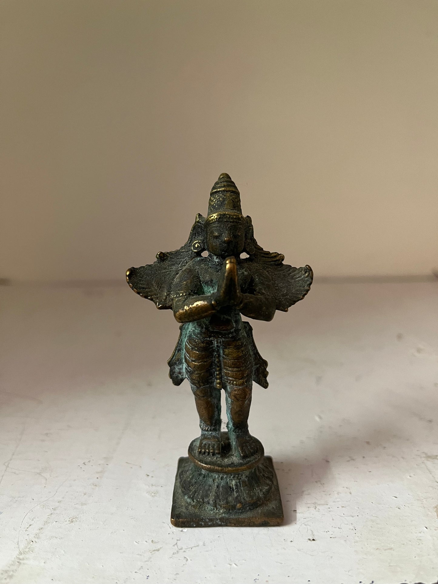 Vintage bronze cast garuda idol