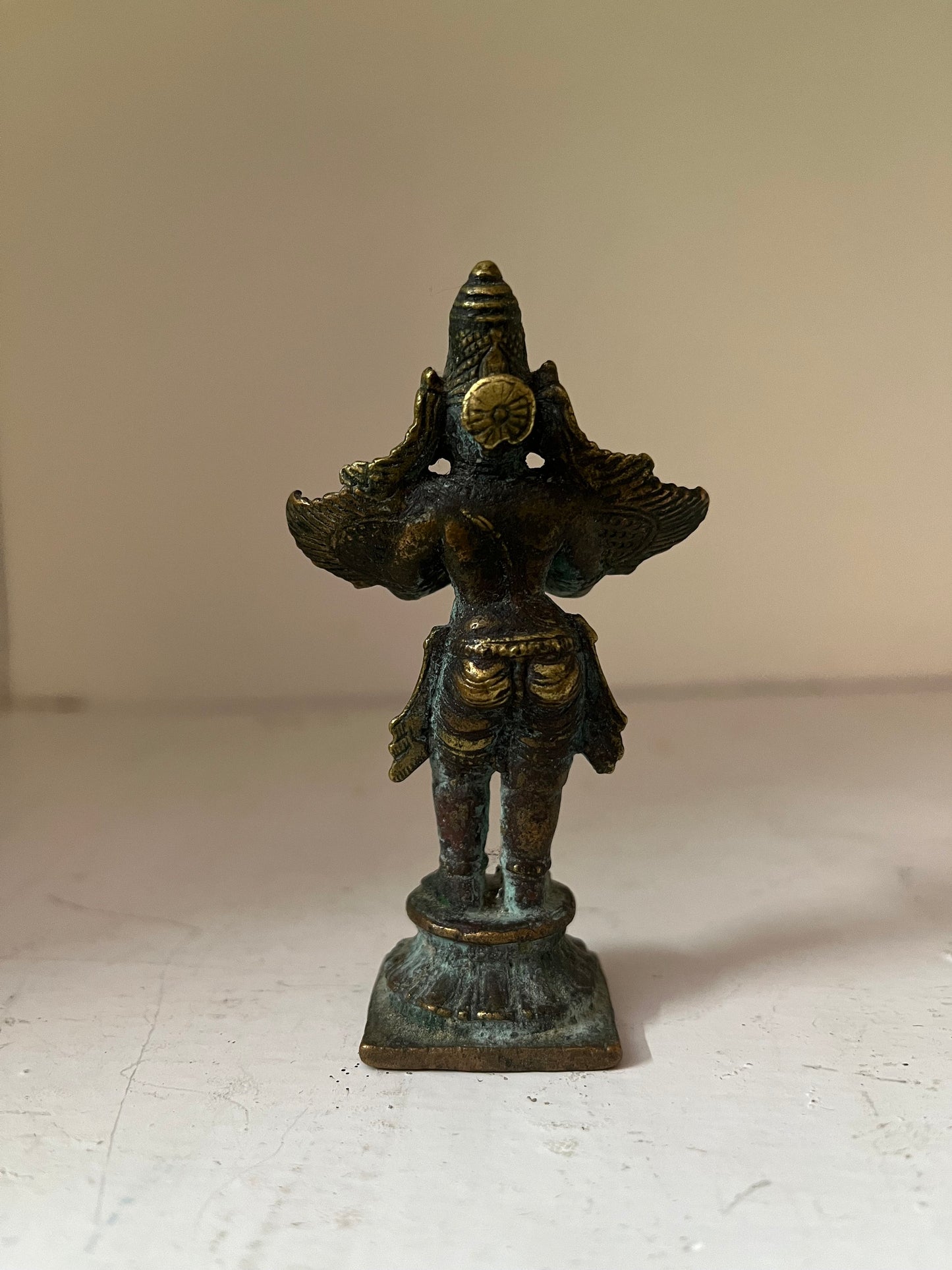 Vintage bronze cast garuda idol