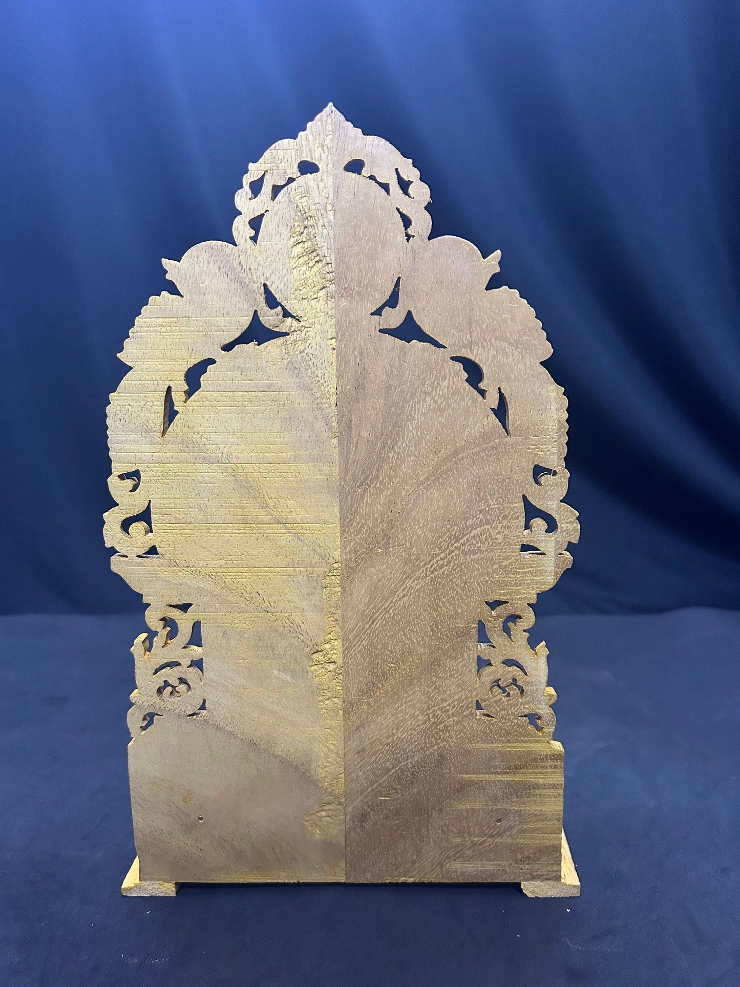 White teak made pooja mantapa