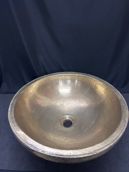 Vintage brass made heavy basin for water wash