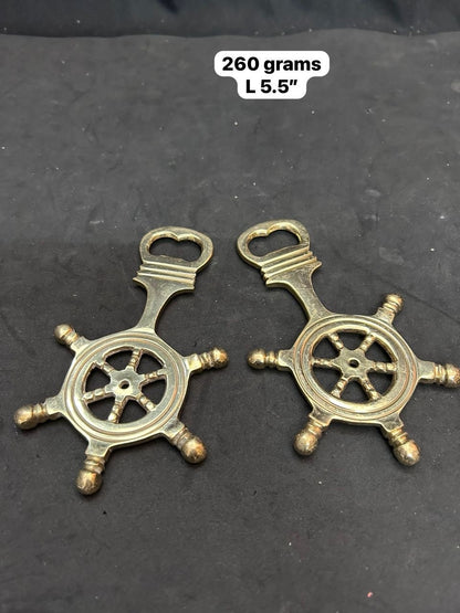 Brass cast bottle opener ( set of 2 )