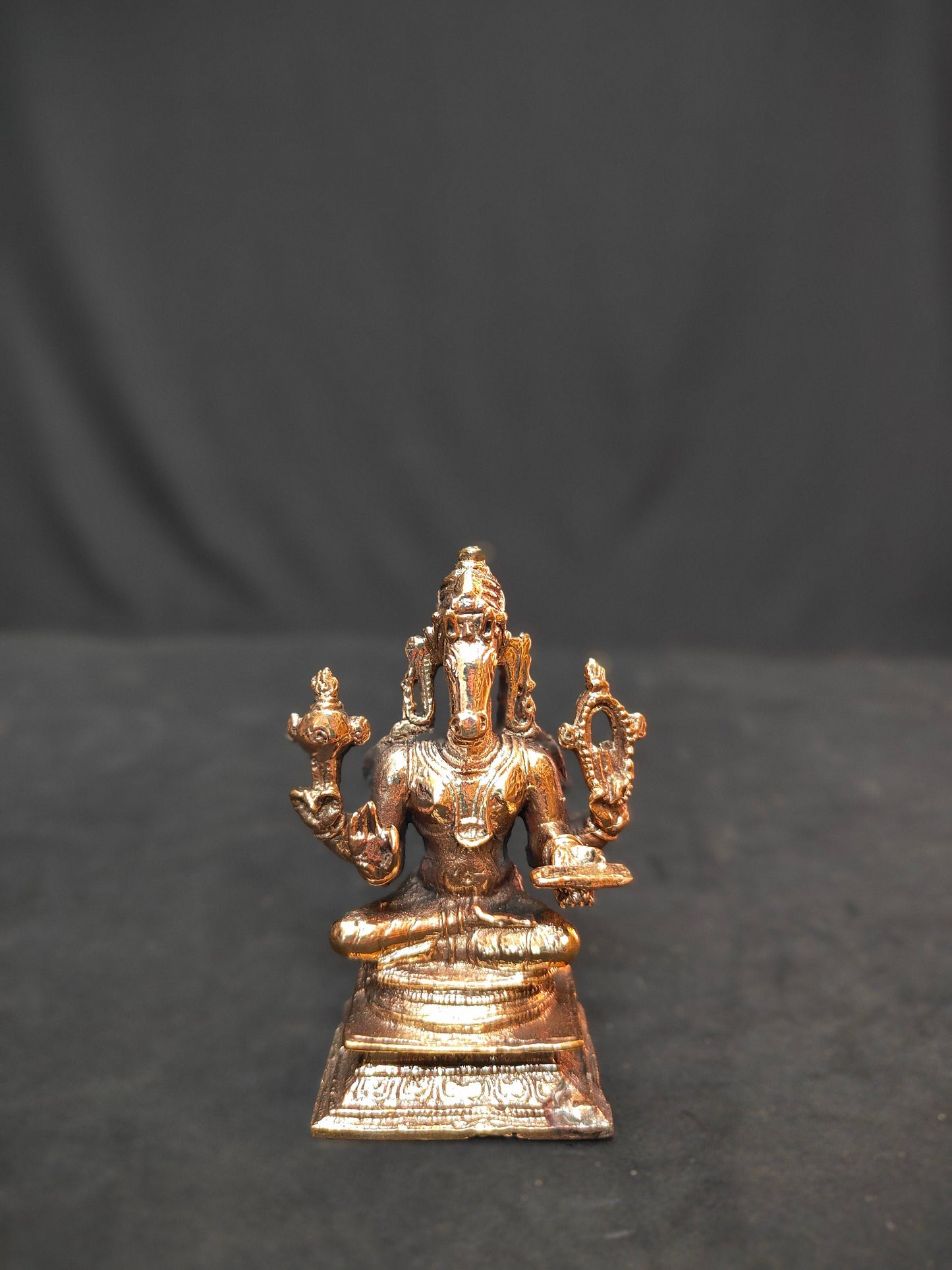 Panchaloha cast hyagreeva swamy idol