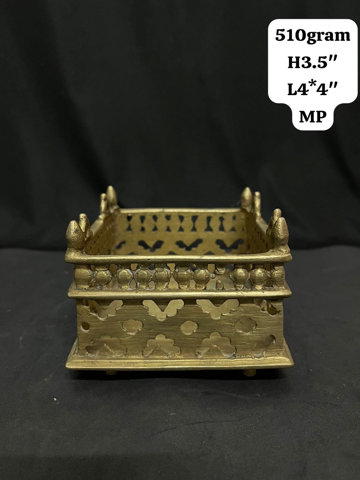 Vintage bronze made cradle mysore style