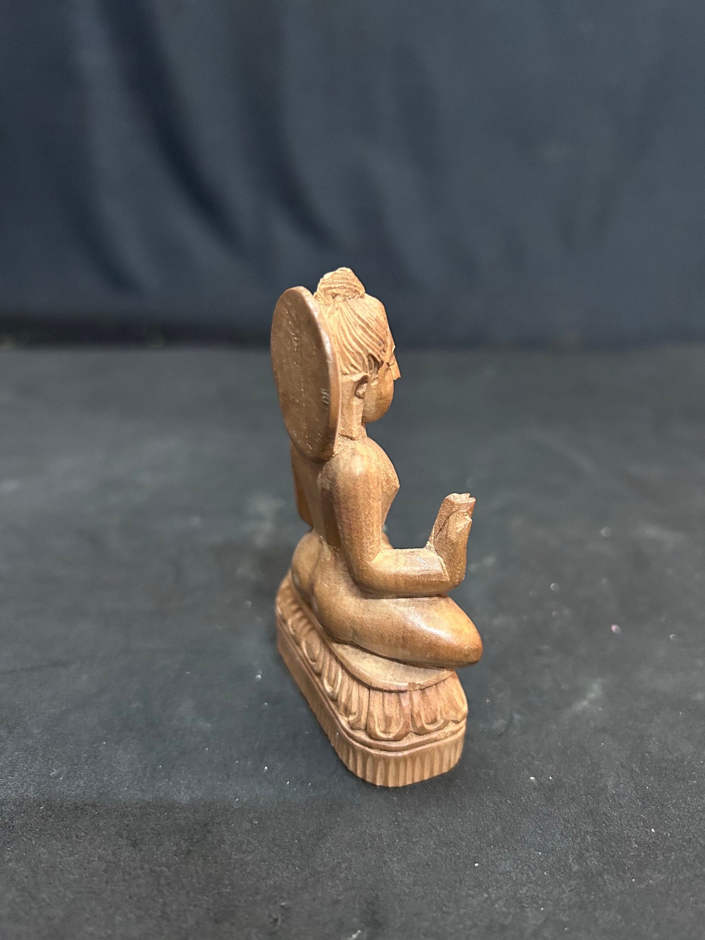 sandalwood made buddha idol