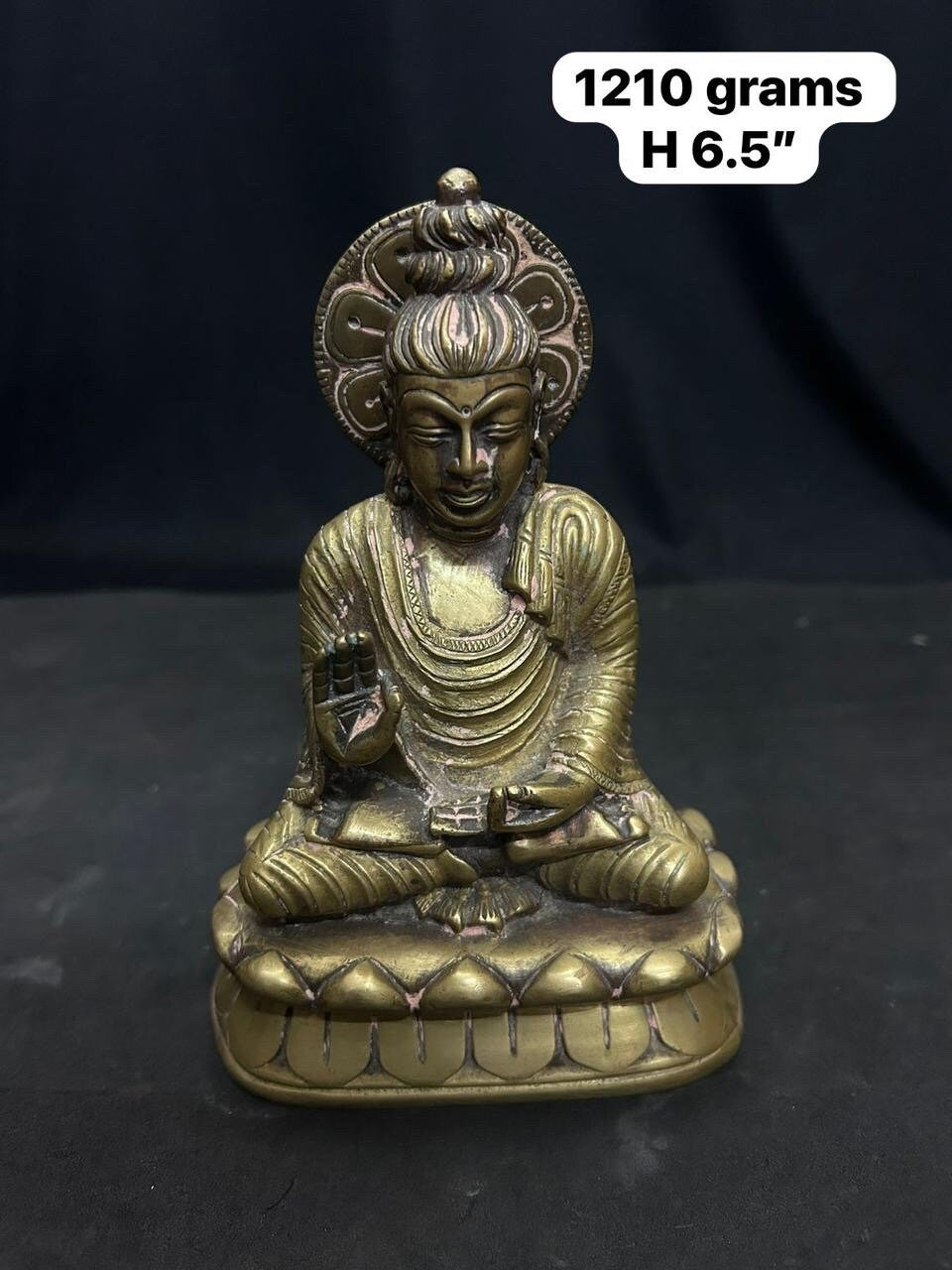 Vintage bronze cast Lord Buddha