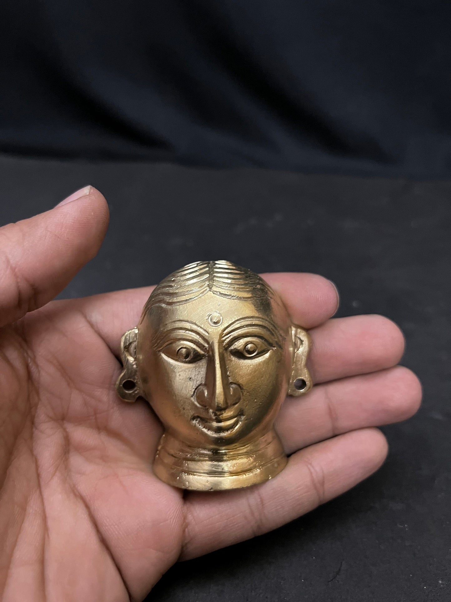 Prasiddh copper idol present Panchaloha handcrafted Gowri mukha