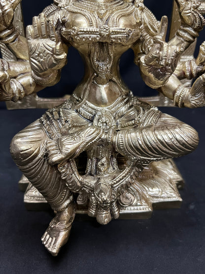 Prasiddh copper idol present Panchaloha idol of Dhairya Lakshmi , Veera Lakshmi , Vijaya Durga