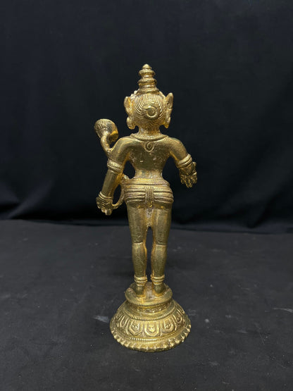 Prasiddh copper idol present Panchaloha idol of Radha , Gujarat style