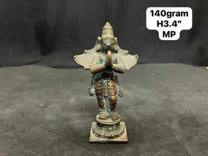 Vintage bronze cast garuda idol