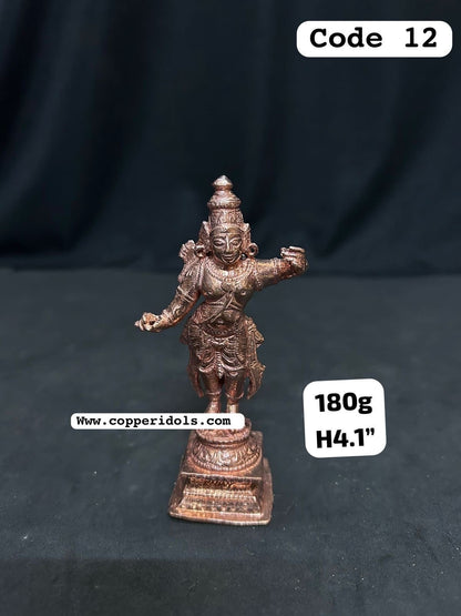 Prasiddh copper idols presents copper idol of Sri Rama Chandra swamy