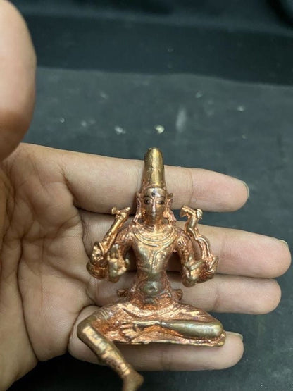 Prasiddh copper idols present copper idol of shiva