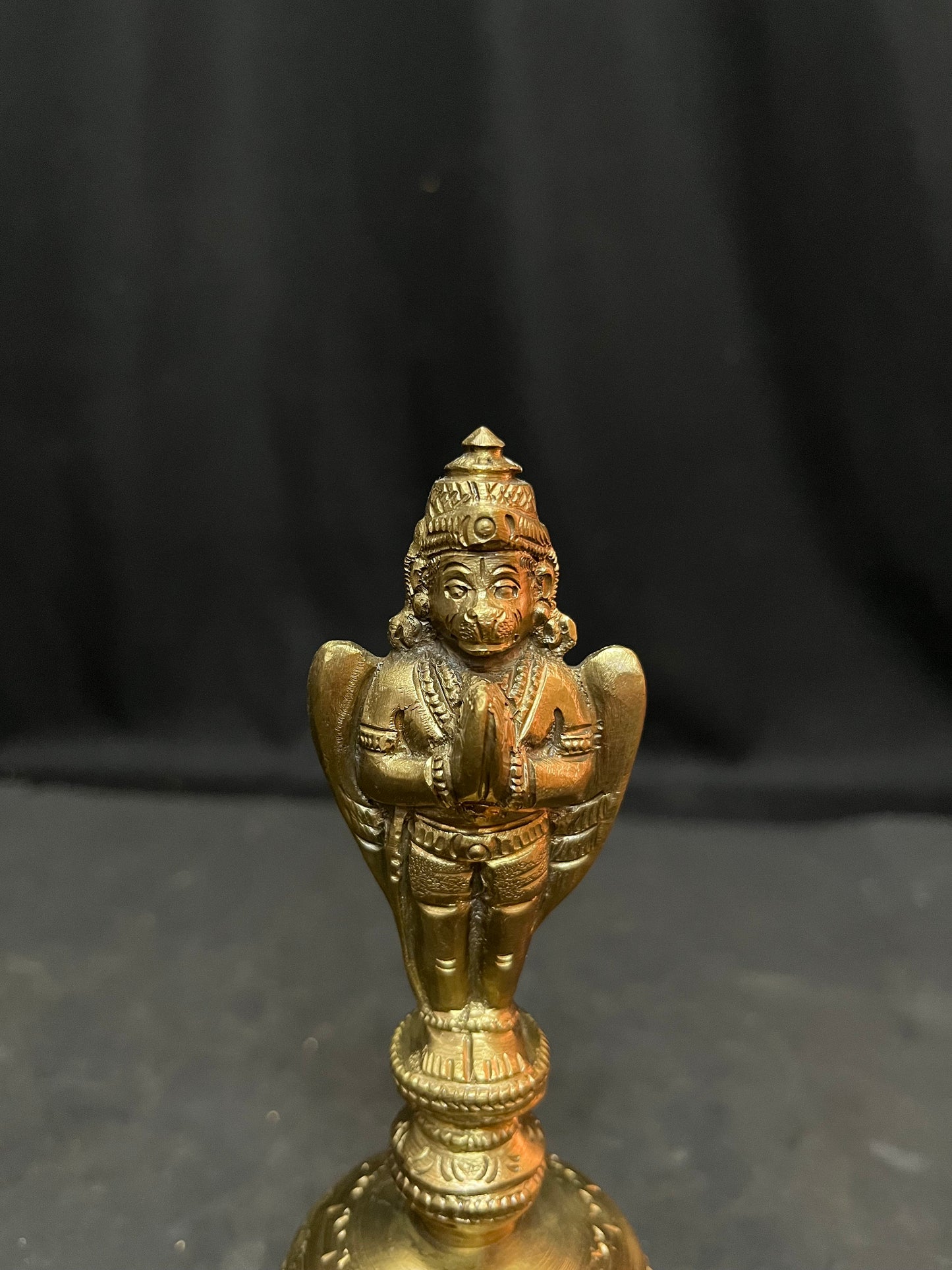 Prasiddh copper idol present panchaloha made garuda hanuman bell