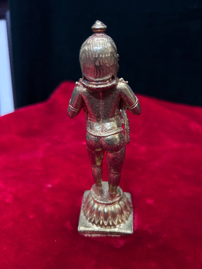 Prasiddh copper idols present panchaloha idol of navaneeth krishna a fine kerala style malbar beauty krishna