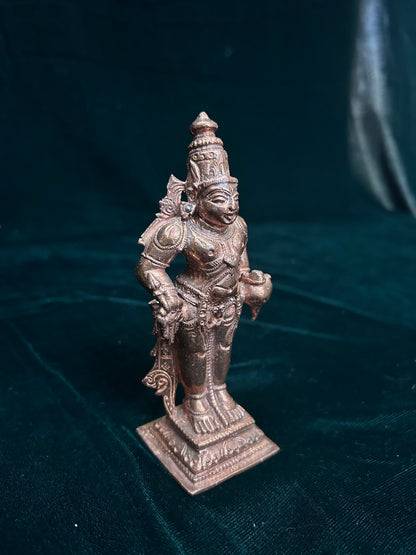 copper casted idol of Vittala maharastra style