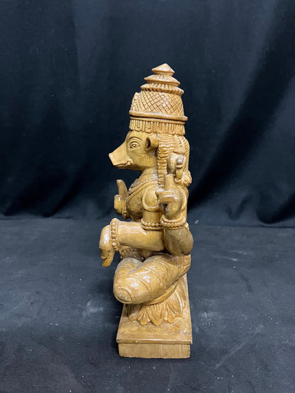 White teak made varaha swamy idol