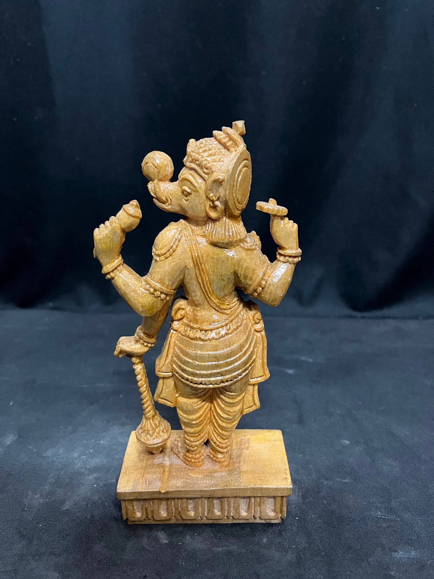 White teak made bhu varaha swamy idol