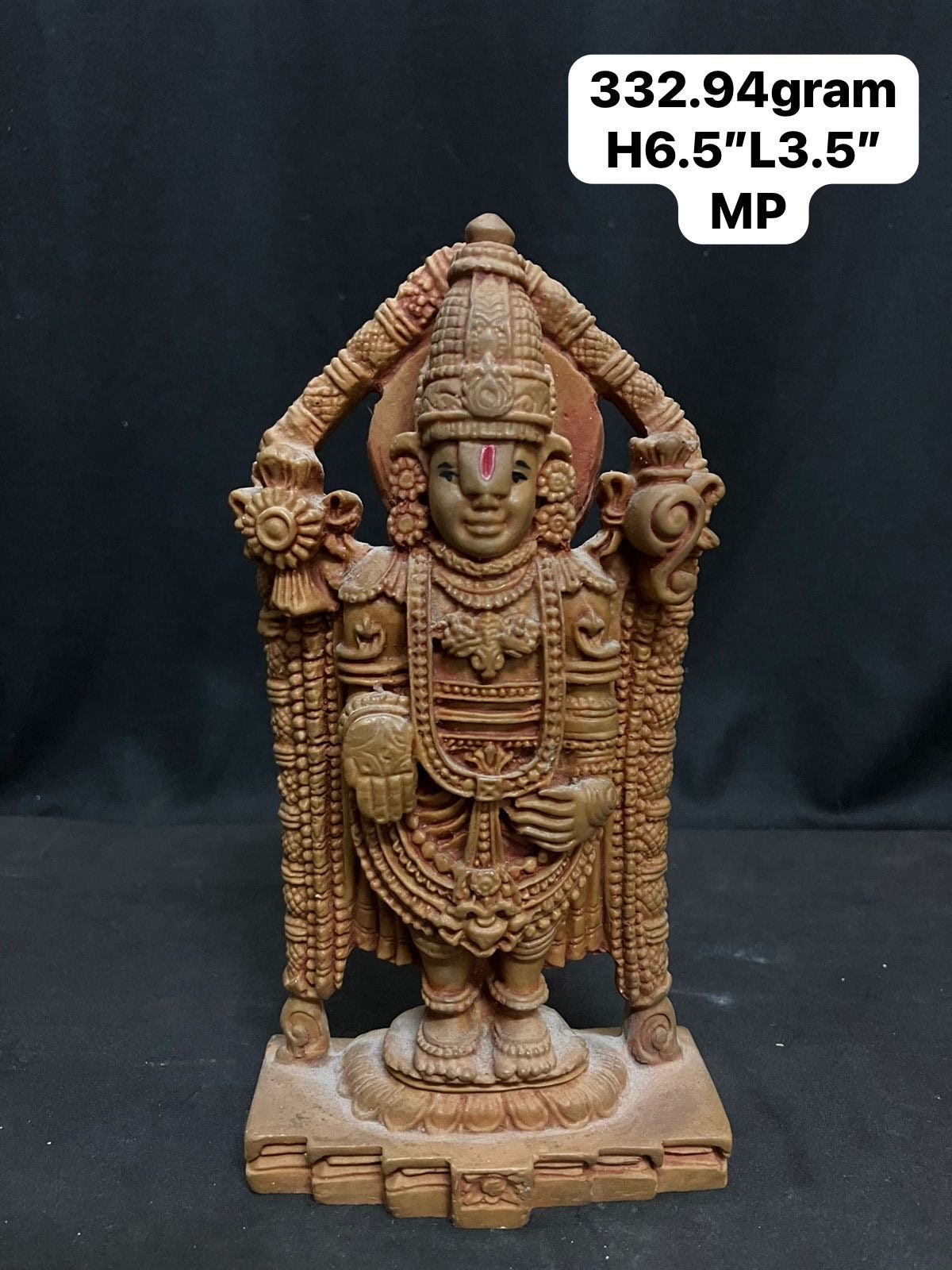 Marble powder made venkateshwara swamy/ sreenivasa swamy idol