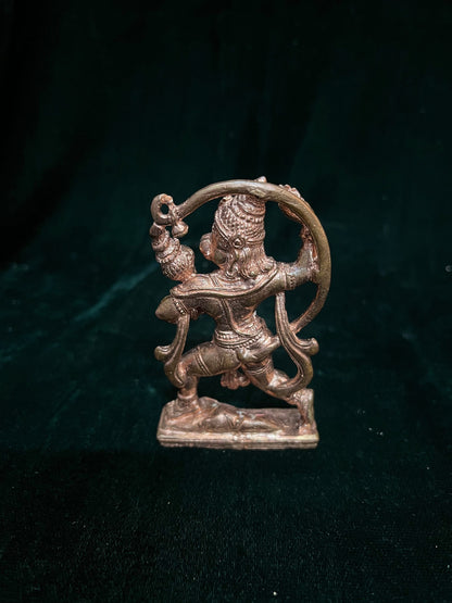 Copper cast Hanuman idol , anjaneya swamy