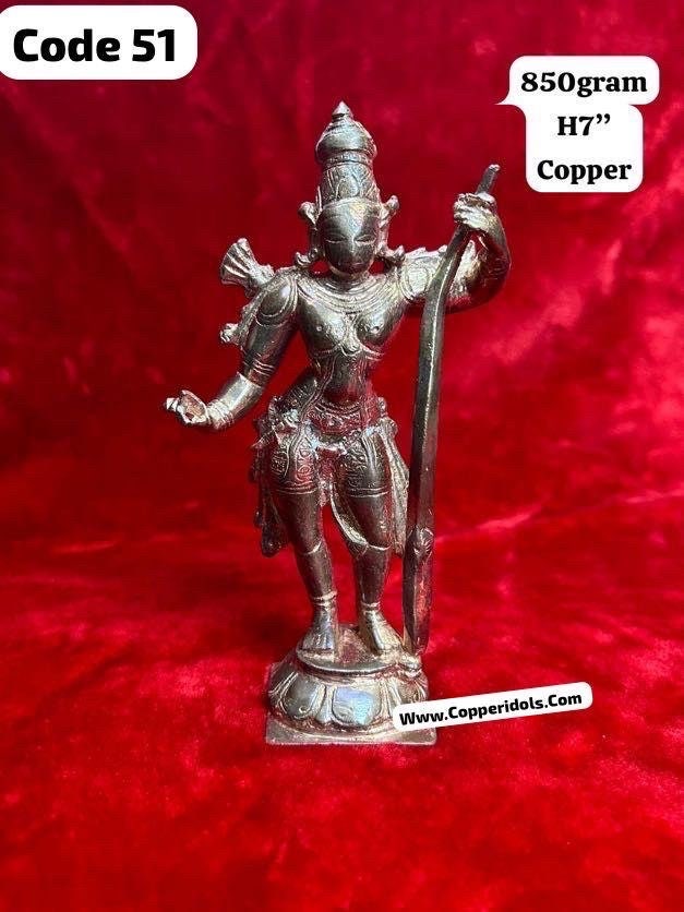 Copper made kodanda rama/ Rama/ Ayodhya rama