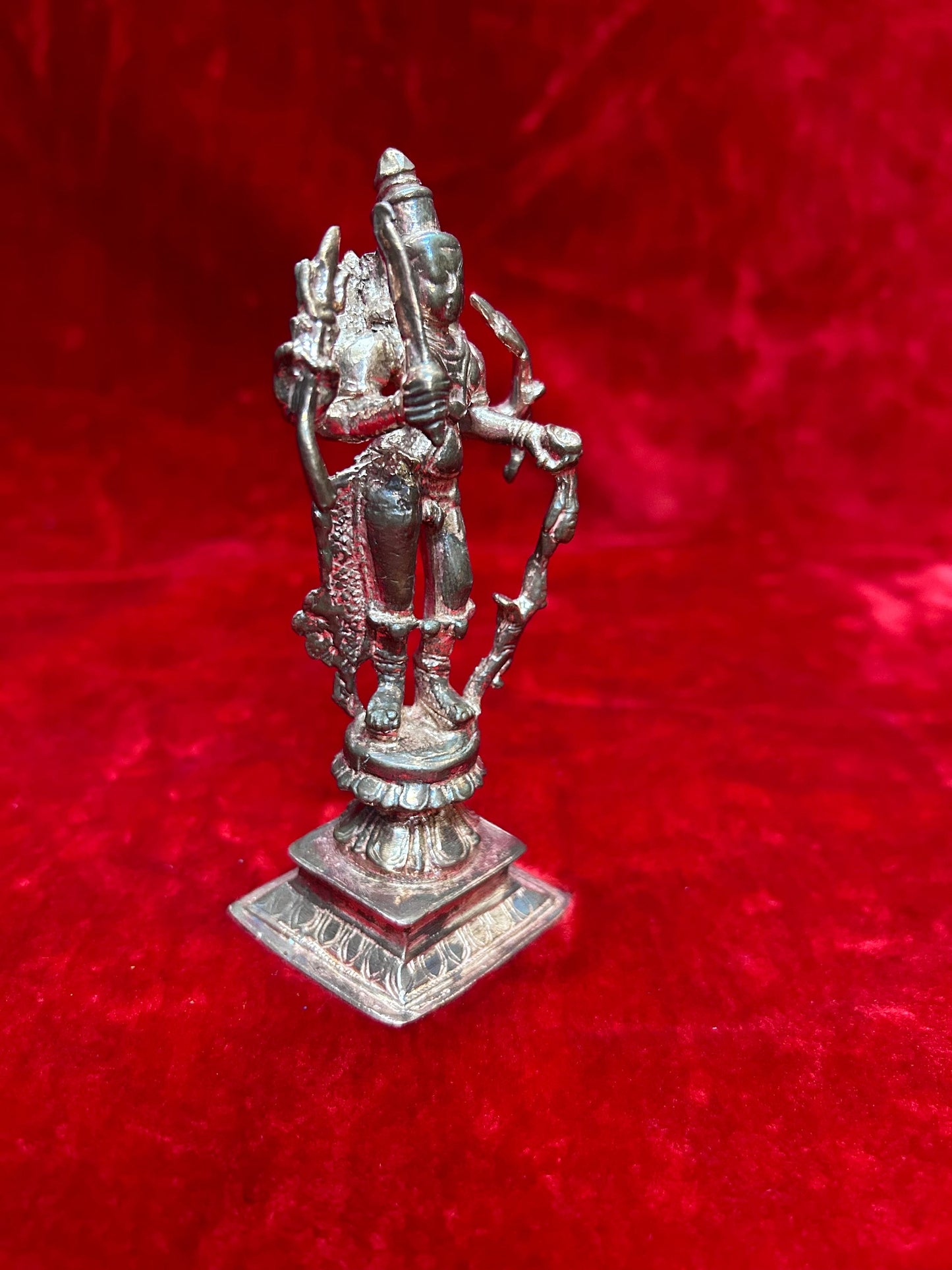 Copper idol of veerabhadra swamy