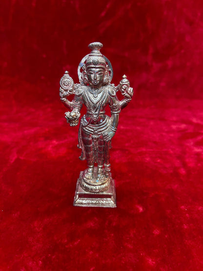 copper casted idol of guruvyrappa swamy / guruvayrkrishna