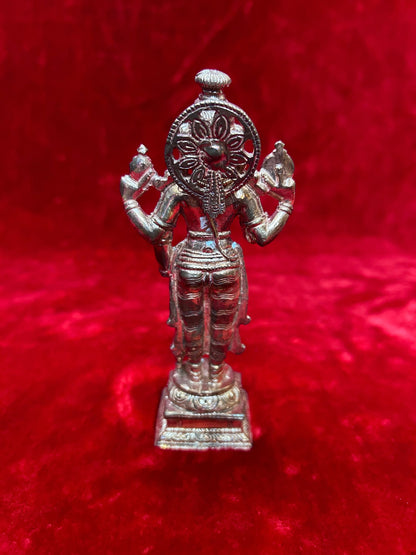 copper casted idol of guruvyrappa swamy / guruvayrkrishna