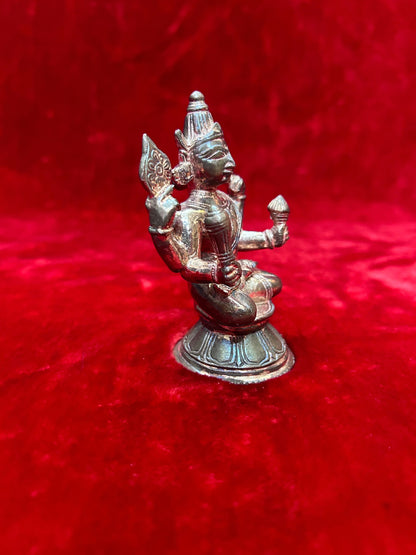 copper made odisha style vishnu / odisha style narayana