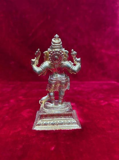 Panchaloha casted standing ganesha/ Vinayaka/ Chathurthi