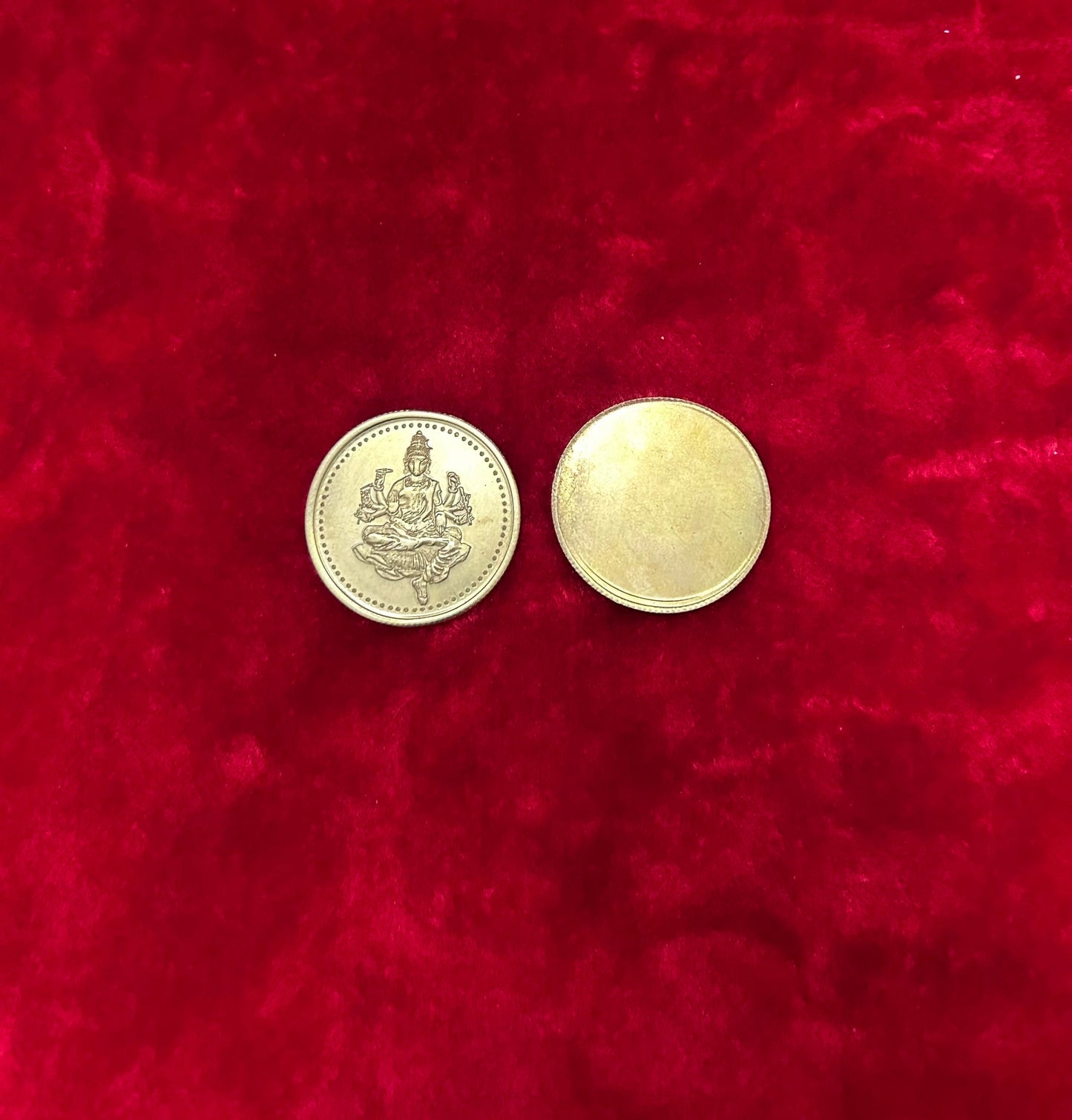 Brass made varahi coin set of 2 pcs