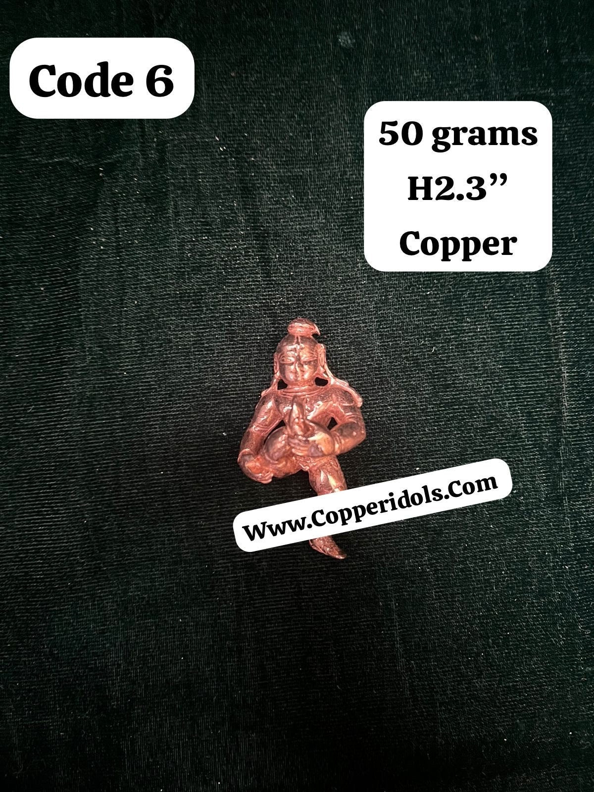 Prasiddh copper idols presents Copper idol of sleeping krishna/ little krishna