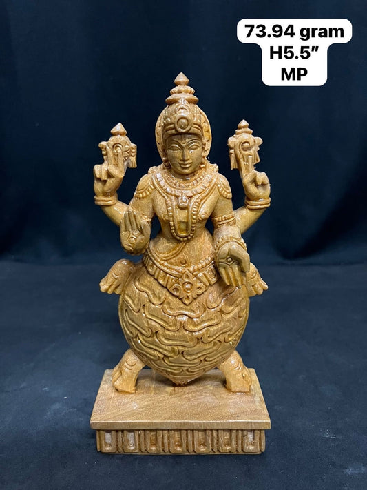 White teak made koorma moorthy/ kurma murthy idol