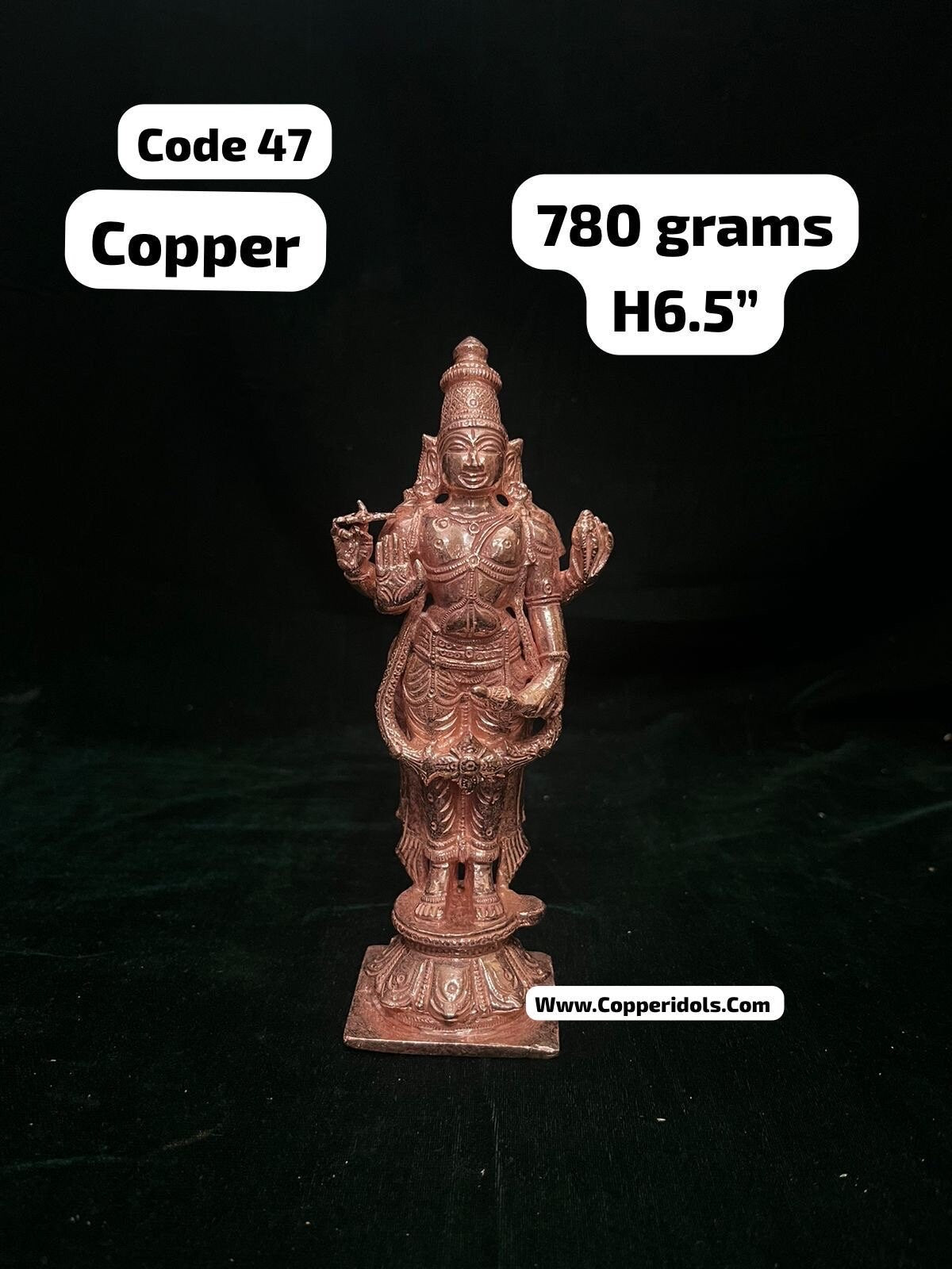 Copper made Satyanarayana Swamy