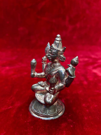 copper made odisha style vishnu / odisha style narayana