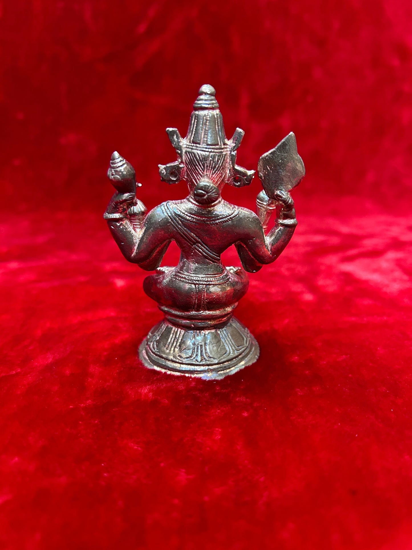 copper made odisha style vishnu / odisha style narayana