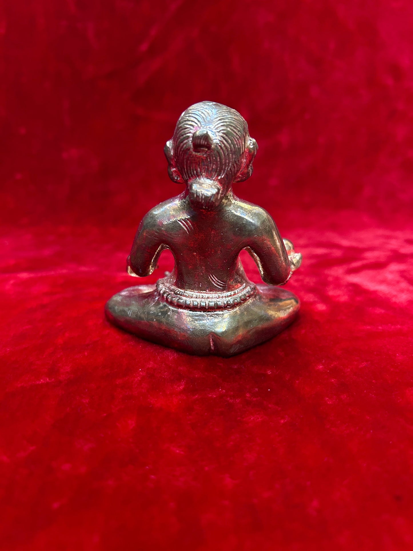 Copper made bala krishna/ Butter ball krishna/ Navaneeta krishna/Little krishna