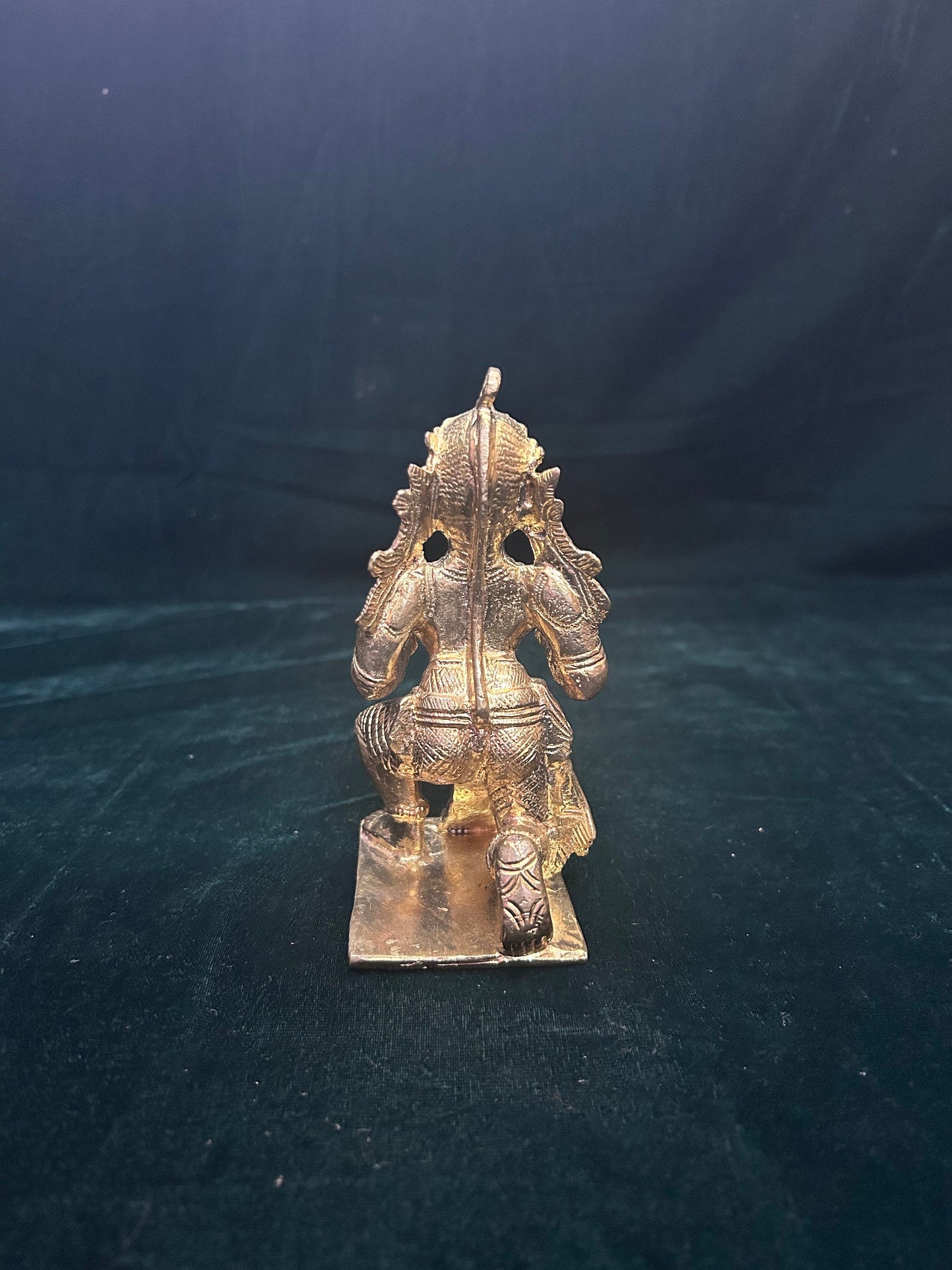 Prasiddh copper idols presents panchaloha idol of hanumantha vahana / hanuman vahana