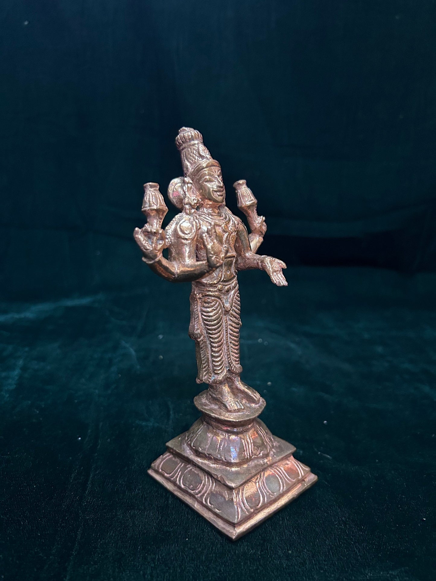 Copper made surya narayana / Suryanarayana